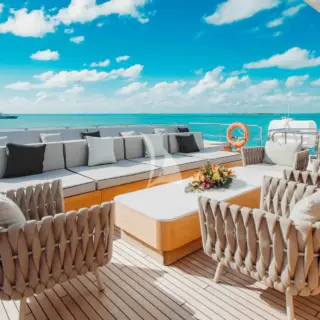 Sun Deck Aft seating
