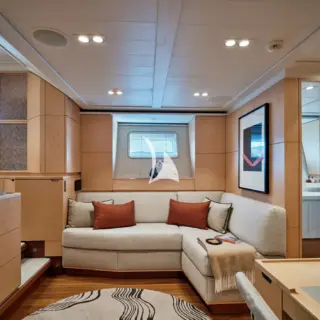 Master Cabin Lounge Area