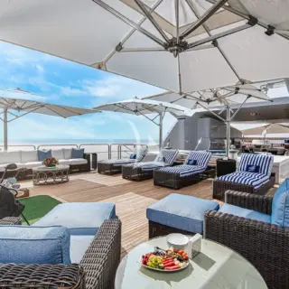 Sun Deck facing Forward