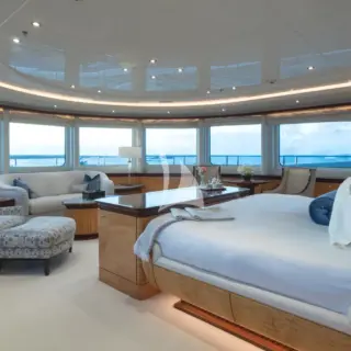 Lucky Lady owners suite bridge deck with panoramic view