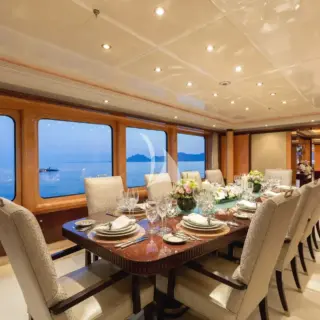 Formal Dining Salon, main deck