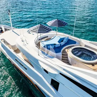 Aerial of the sun deck