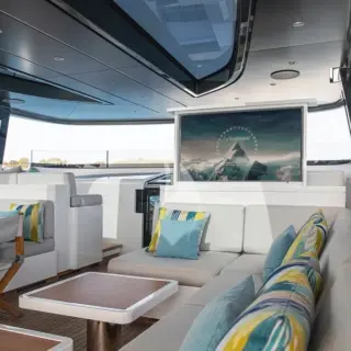 Sun deck seating