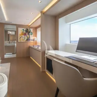 Master suite study area