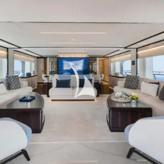 M/Y ROCKET ONE Main Salon