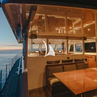 Aft deck