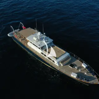 At anchor in Menorca