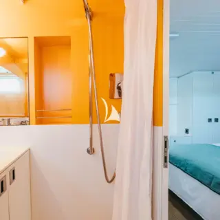 Master cabin bathroom