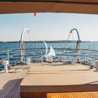 Aft deck