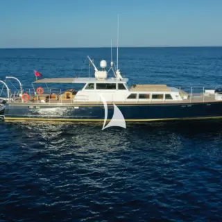 At anchor in Menorca