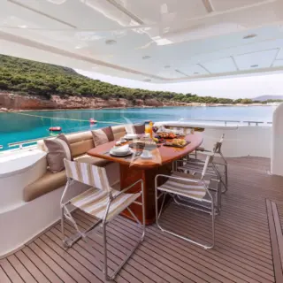 Aft deck
