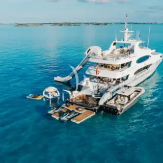 TCB on anchor w/ toys setup