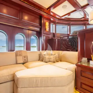 Master Cabin Lower Level Lounge Area