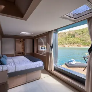 La Gatta - Interior Master cabin