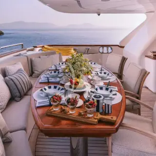 Aft deck