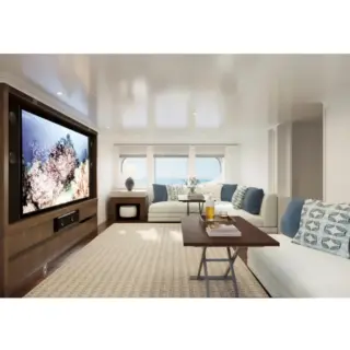 Refitted media room 2024 (forward main deck)