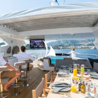 Sundeck dinning