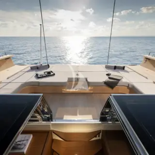 Main deck aft owner's private terrace