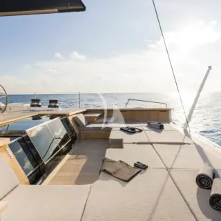 Main deck aft owner's private terrace