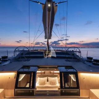 Main deck by night