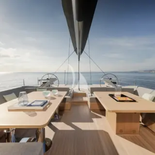 Main deck dining area