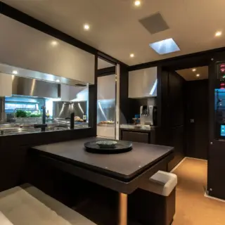 Crew area and Galley