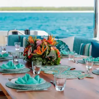 Aft Deck Dining Table