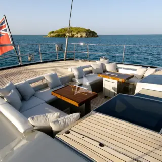 Aft deck