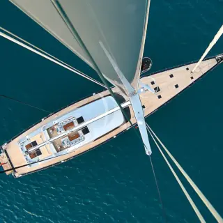 MYTERE aerial view from mast