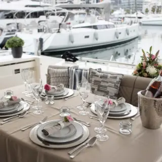 Dining area exterior