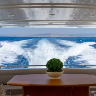 Aft deck