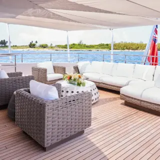 Bridge Deck Aft Seating