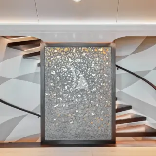 Guest Lobby and Stairwell
