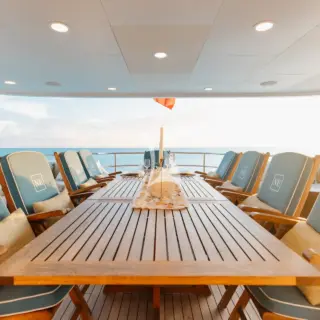 NEVER ENOUGH - Skylounge Aft Deck Dining