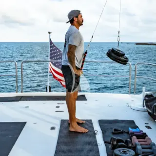 Sun Deck Aft Workout Zone