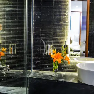 Double cabin bathroom