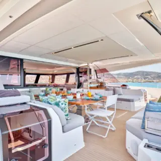 Aft seating area