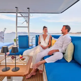 APHAEA - Cocktail time on the flybridge