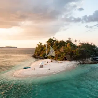 Beach set-up