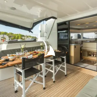 Aft deck