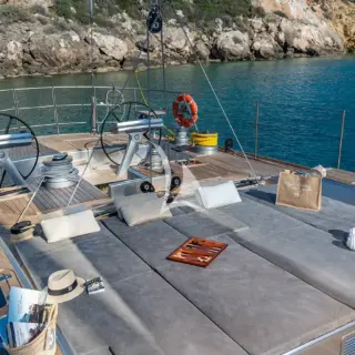 Aft deck