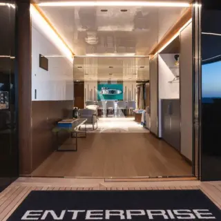 Main deck aft view forward