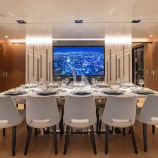 Main deck dining area