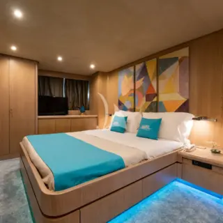 Master Cabin with led light