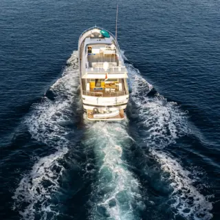 Aft deck view