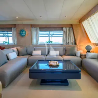 Main Saloon sofas