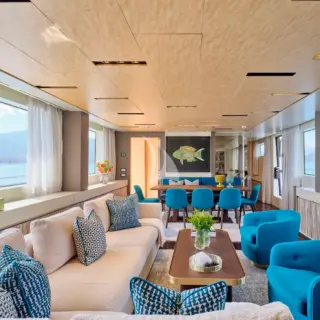 Main deck salon & dining