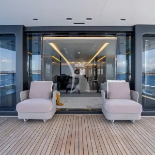 Aft deck