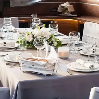Main deck dining area