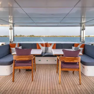 RISING DAWN Main Deck Aft